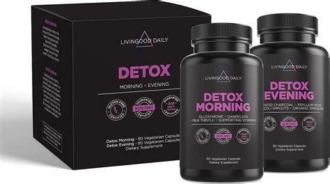 Livingood Daily Detox Pills Full Body Cleanse For Men Women 90