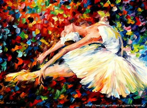 The artist Leonid Afremov Dance Форум по искусству и инвестициям в