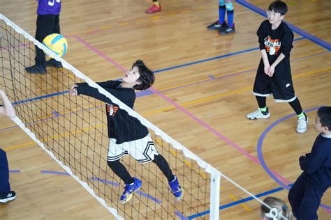 Elementary Volleyball Competes At The Final Showdown Jets Flyover