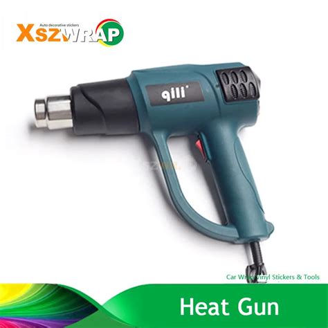 W V Cn Plug Industrial Electric Hot Air Gun Thermoregulator Lcd Display Heat Guns Shrink