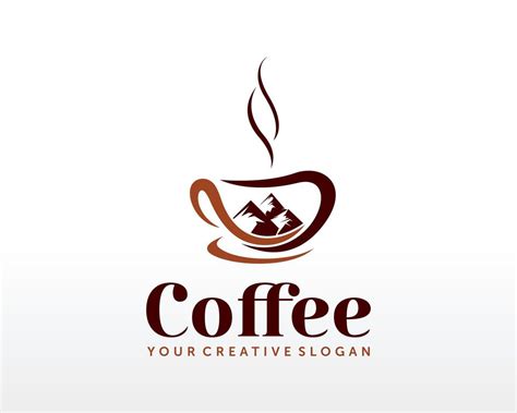 Coffee Logo Design Cafe Abd Bar Logo Design Vector Vector Art