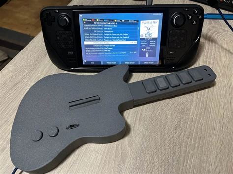 Take Clone Hero On The Go With This Mini Guitar Controller Design Steam Deck Hq