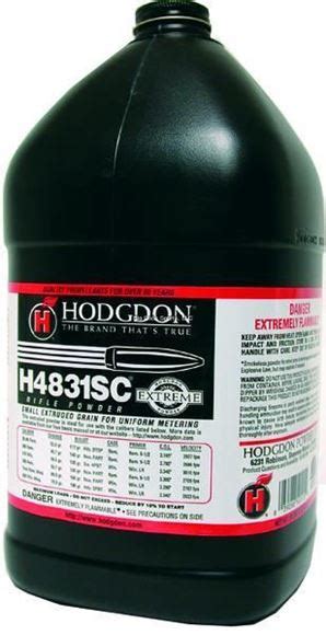 Hodgdon Smokeless Extreme Rifle Powders H4831sc 8 Lb Reliable Gun