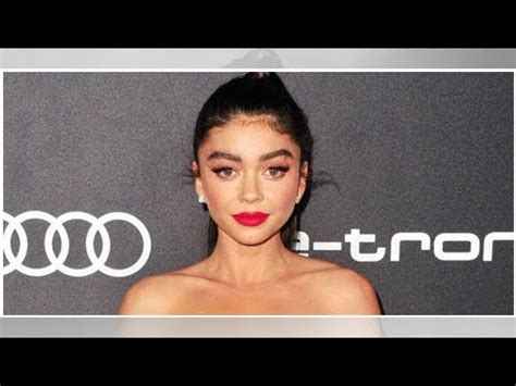 Sarah Hyland Shares Steamy Bathroom Selfie In Barely There Bikini