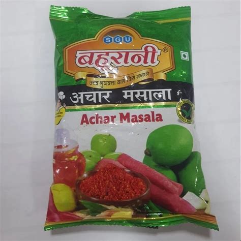 Powder Spicy Sgu Bahurani Achar Masala Packaging Type Packet