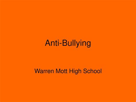 Warren Mott High School Ppt Download