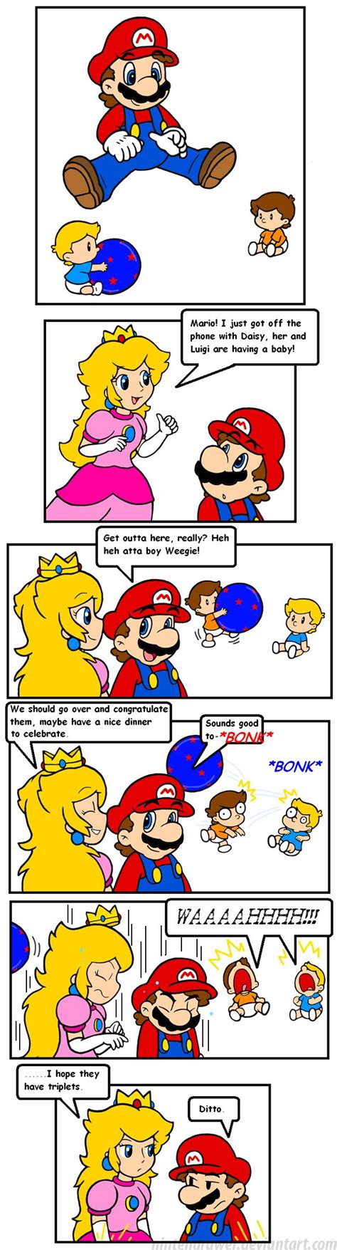 Hi Im Pregnant Page 2 By Nintendrawer Super Mario Art Luigi And