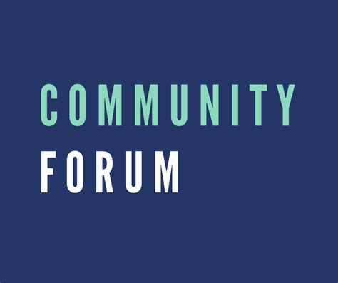 Community Forum