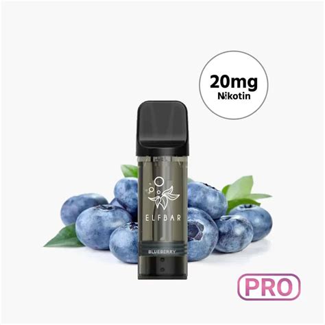 Elfbar Elfa Pro Pods Mg Blueberry Blaubeeren Ex