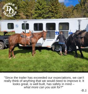 23 Horse Trailer Types to Know: Which One Should I Buy? - Double D Trailers