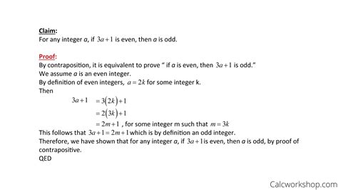 Indirect Proof Explained Contradiction Vs Contrapositive