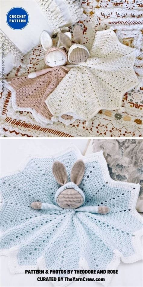 8 Crochet Bunny Lovey Patterns For Your Little One The Yarn Crew