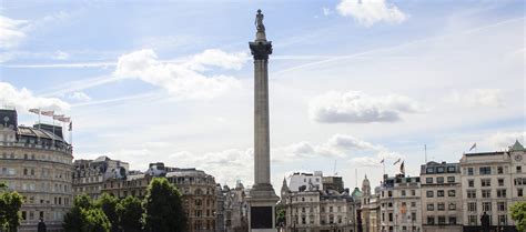 Nelson S Column An Iconic London Landmark In Trafalgar Square