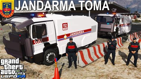 JANDARMA TOMA GTA 5 JANDARMA MODU LSPDFR bölüm 33 YouTube