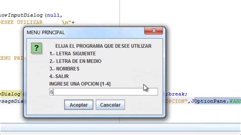 Como Hacer Un Menu En Netbeans Youtube