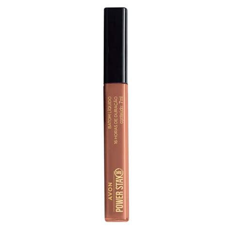 Batom Líquido Avon Power Stay 7ml Nude Retro Shopee Brasil