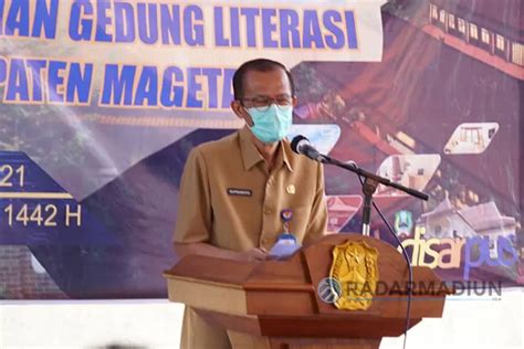 Groundbreaking Pembangunan Gedung Literasi Radar Madiun