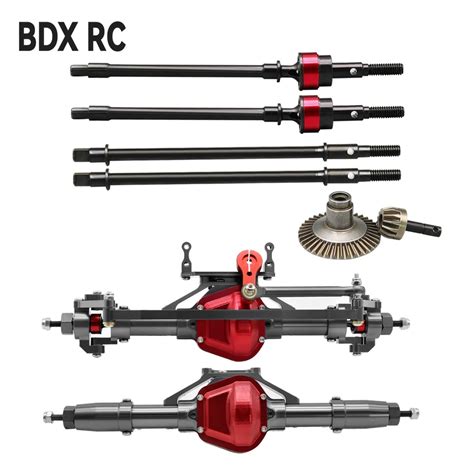 BDX 1 10 AXIAL SCX10 HD Stahl Vorne Hinterachse CVD Antriebswelle