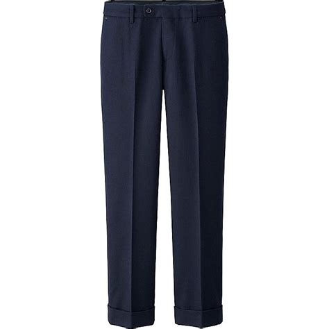 Women Idlf Flannel Straight Pants Uniqlo Us