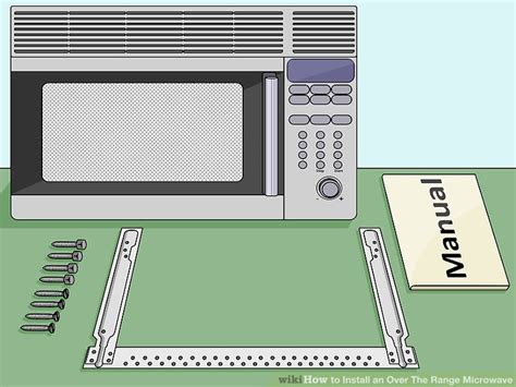 How to Install an Over The Range Microwave: 15 Steps