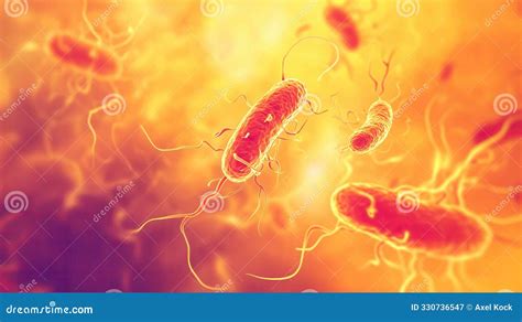 Culture Of Salmonella Bacteria Royalty Free Illustration