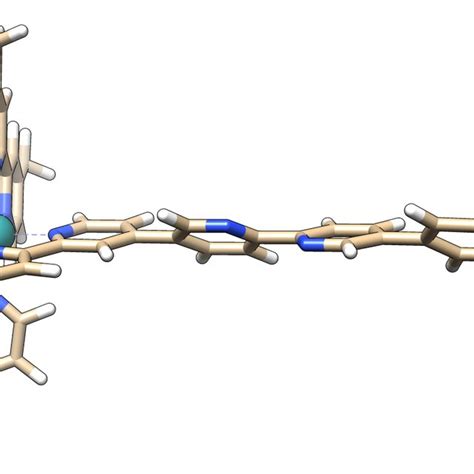 Dft Optimized Structures Of All Ru Ii Bl Re I Complexes Frame Order