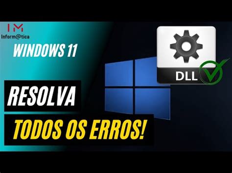 Como Resolver Erros De Dll Em Jogos E Programas Atualizado Youtube