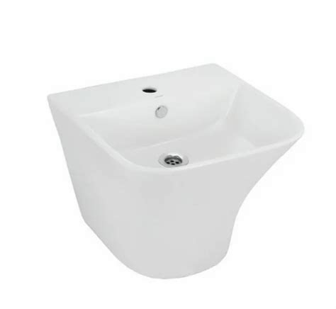 Jaquar White Ars Wht 39803 Wall Hung Integrated Basin At Best Price In