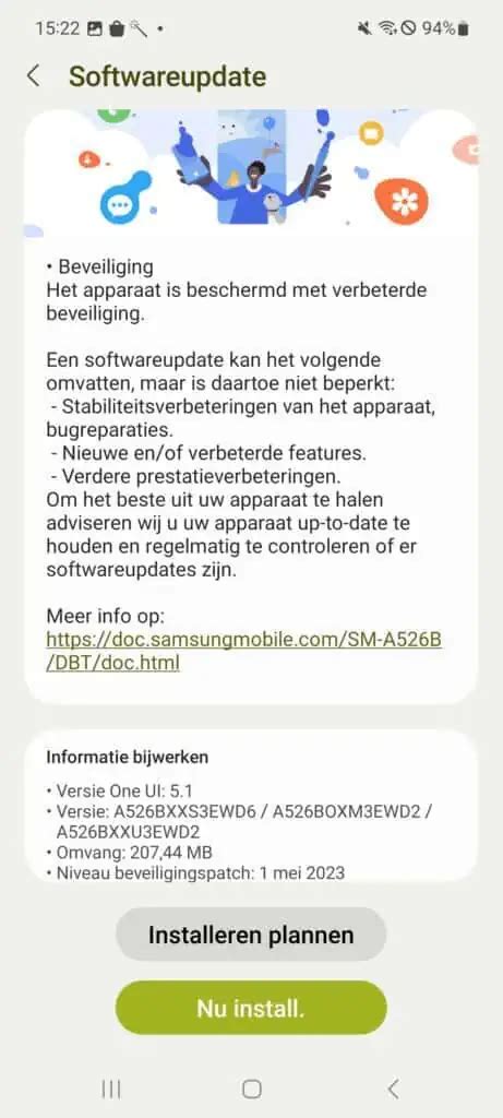 En Daar Is De Mei Update Voor De Samsung Galaxy A S Galaxy Club