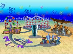 Bikini Bottom Town Map Bikini Bottom Map Online Game With UptoPlay