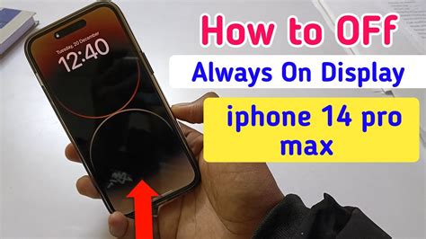 How To Turn Off Always On Display Iphone 14 Pro Max Always On Display Off Kaise Kare Youtube