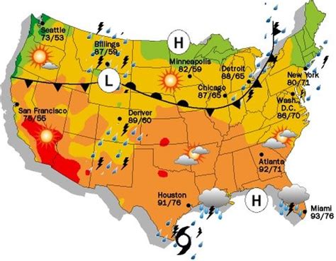 Weather Maps Flashcards Quizlet