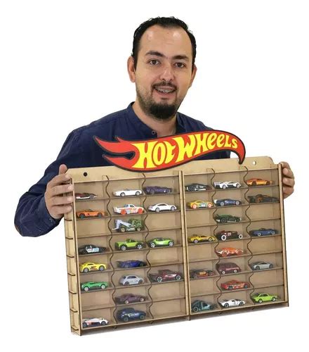 Exhibidor De Hot Wheels Para Carritos Con Acrilico Color Mercadolibre