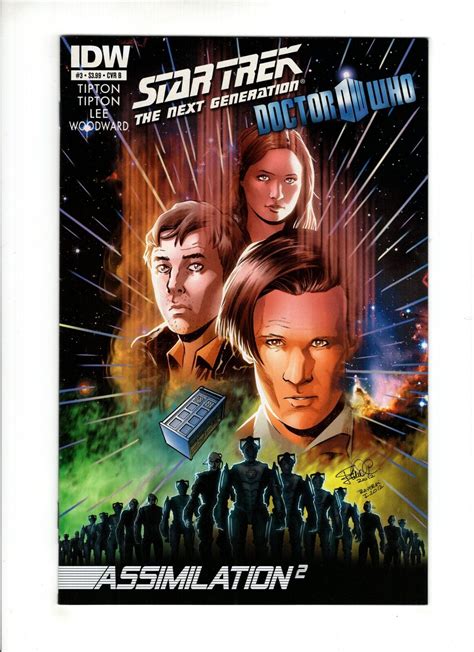 Star Trek The Next Generation Doctor Who Assimilation 3 Cvr B