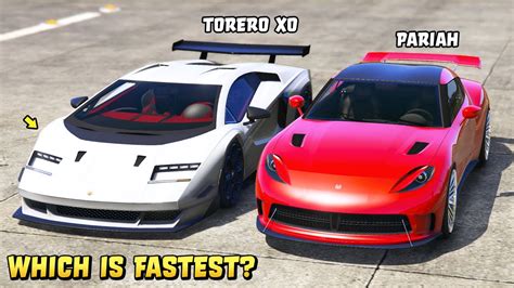 GTA 5 PEGASSI TORERO XO Vs OCELOT PARIAH Which Is Fastest YouTube