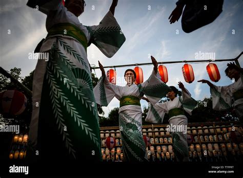 obon festival  res stock photography  images alamy