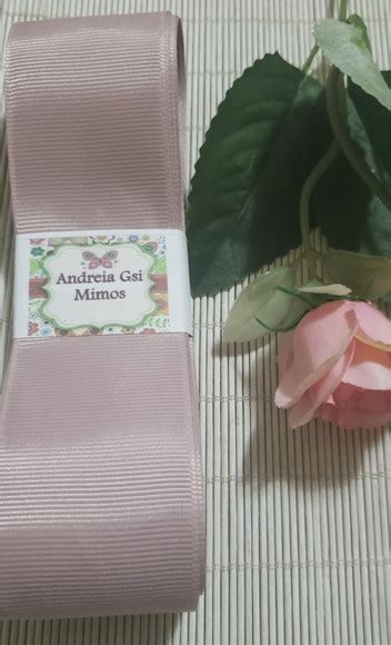 Fita de GORGURÃO Importada 38mm Rose 5 metros Elo7