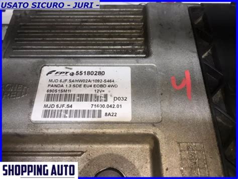 Ecu Moteur Ecu Fiat Panda Eur Picclick Fr