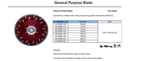 General Purpose Bladecutting Grinding Wuxi Diamond International Co Ltd