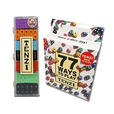 Tenzi Party Pack Dice Game Bundle With 77 Ways To Play Tenzi A Fun Fast Frenzy For The Whole