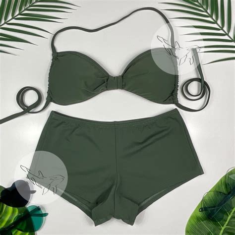 Jual Beachwear Studio Bikini Set Sexy Bikini Swimsuit Wanita