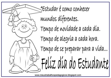 Poemas Para O Dia Do Estudante
