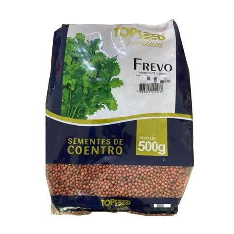 Semente De Coentro Frevo Pcte 500g Topseed Premium Shopee Brasil