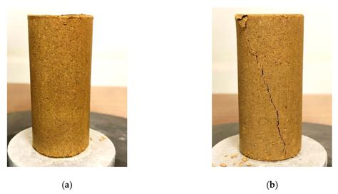 Unconfined Compressive Strength Ucs Testing Of Geopolymer Treated