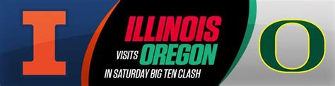 Illinois Fighting Illini Vs Oregon Ducks NCAAF Betting Preview