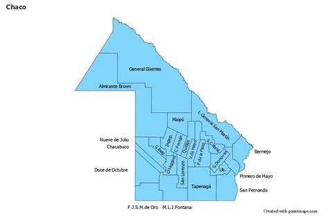 Mapas De Muestra Para Chaco