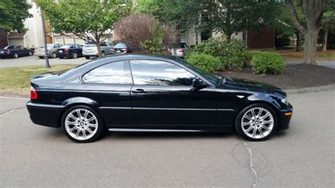 2006 Bmw 330 Zhp Black On Black 6 Speed 6mt E46 Coupe 330ci 300i Alcantara