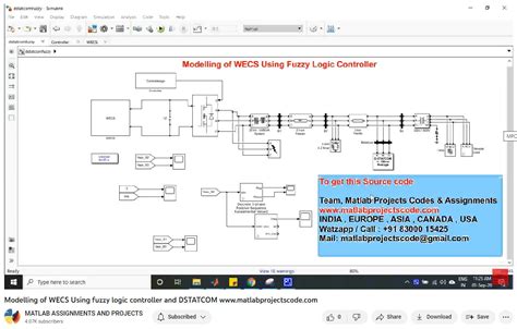 Modelling Of Wecs Using Fuzzy Logic Controller And Dstatcom Matlab