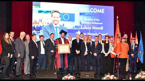 Award Ceremony For Doctor Honoris Causa Lukas Mandl En Interpretation