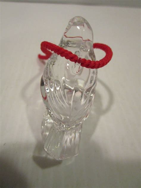 Waterford Crystal Bird Figurine Ornament Ebay